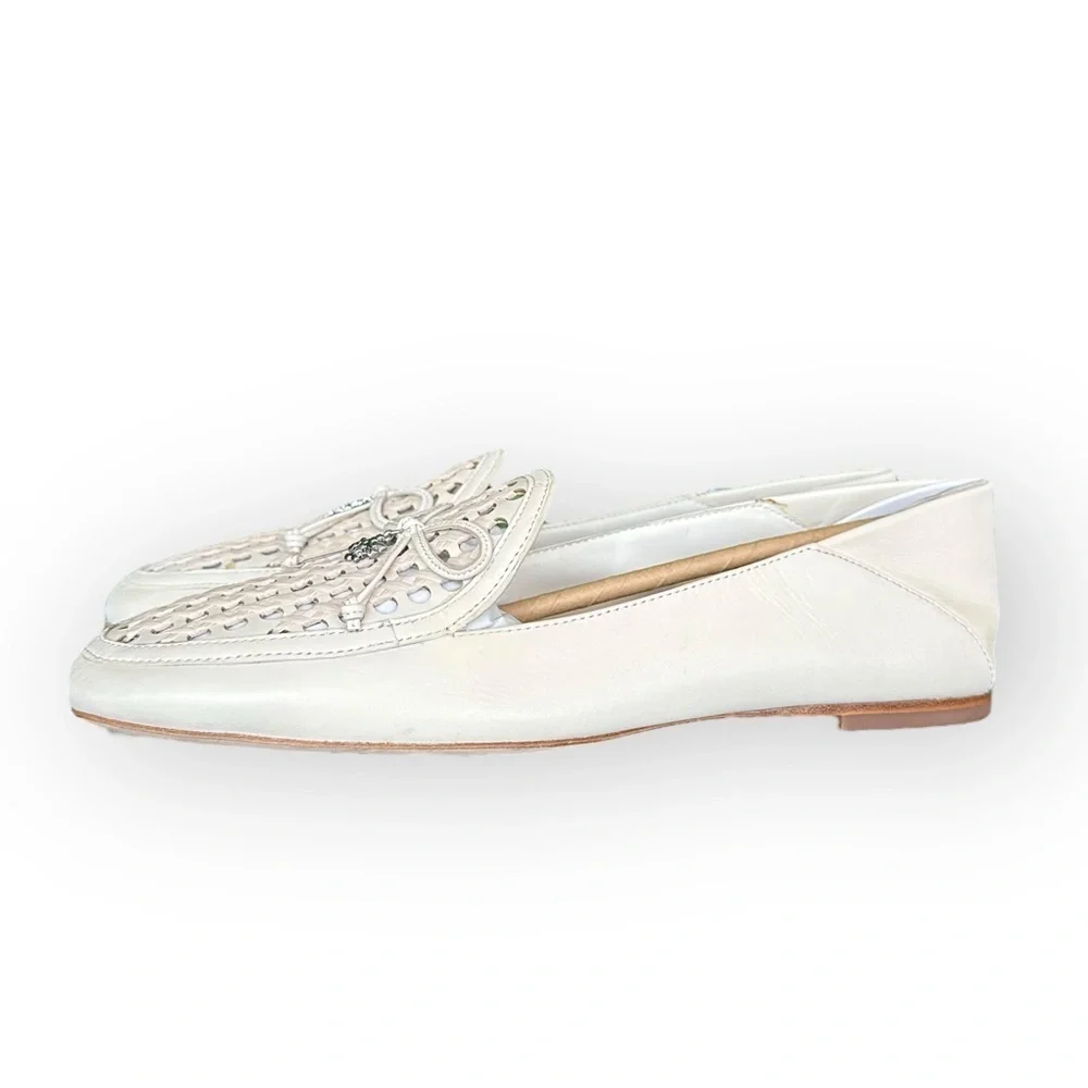 T13 Tory Burch Charm Woven Flats